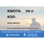 KARTA PODARUNKOWA - 200 PLN